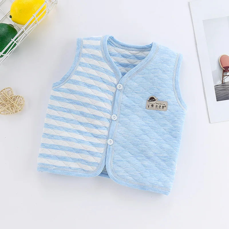 Unisex 6M-6Y Fall Vests Baby Girl Winter Clothes Kids Waistcoats Cardigan Children's Clothing Toddler Vest Boy Jacket Corduroy