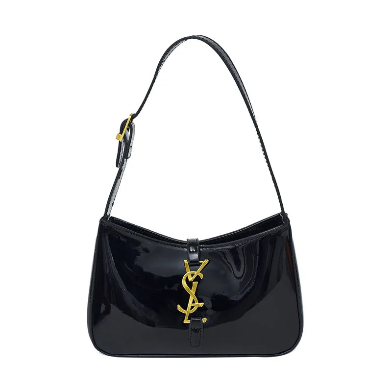 2025 Y2K Underarm Bag for Women, Luxe Boho Shoulder Purse w/Detachable Strap Anti-Theft Lightweight Commuter