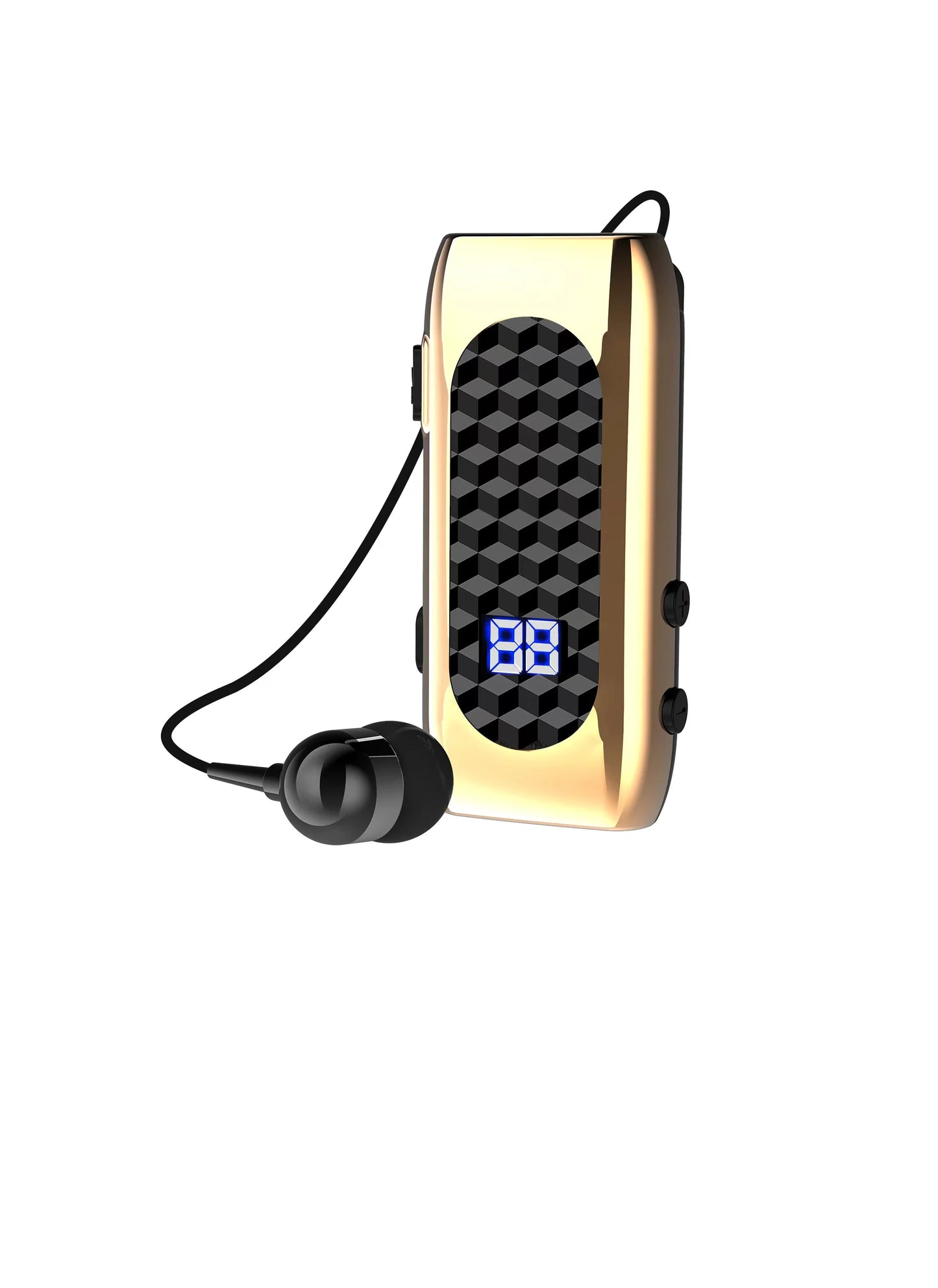 Bluetooth V5.2 Wireless Earbuds Clip On Earphone Business Headphone In-Ear Vibrating Alert