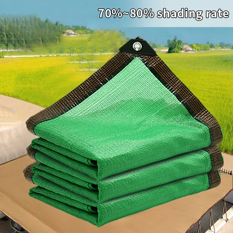 Outdoor Garden Sunshade Net Pergola Canopy Swimming Pool Awning Net Sun Protection Car Canvas Shading Net Summer Sunscreen Cover