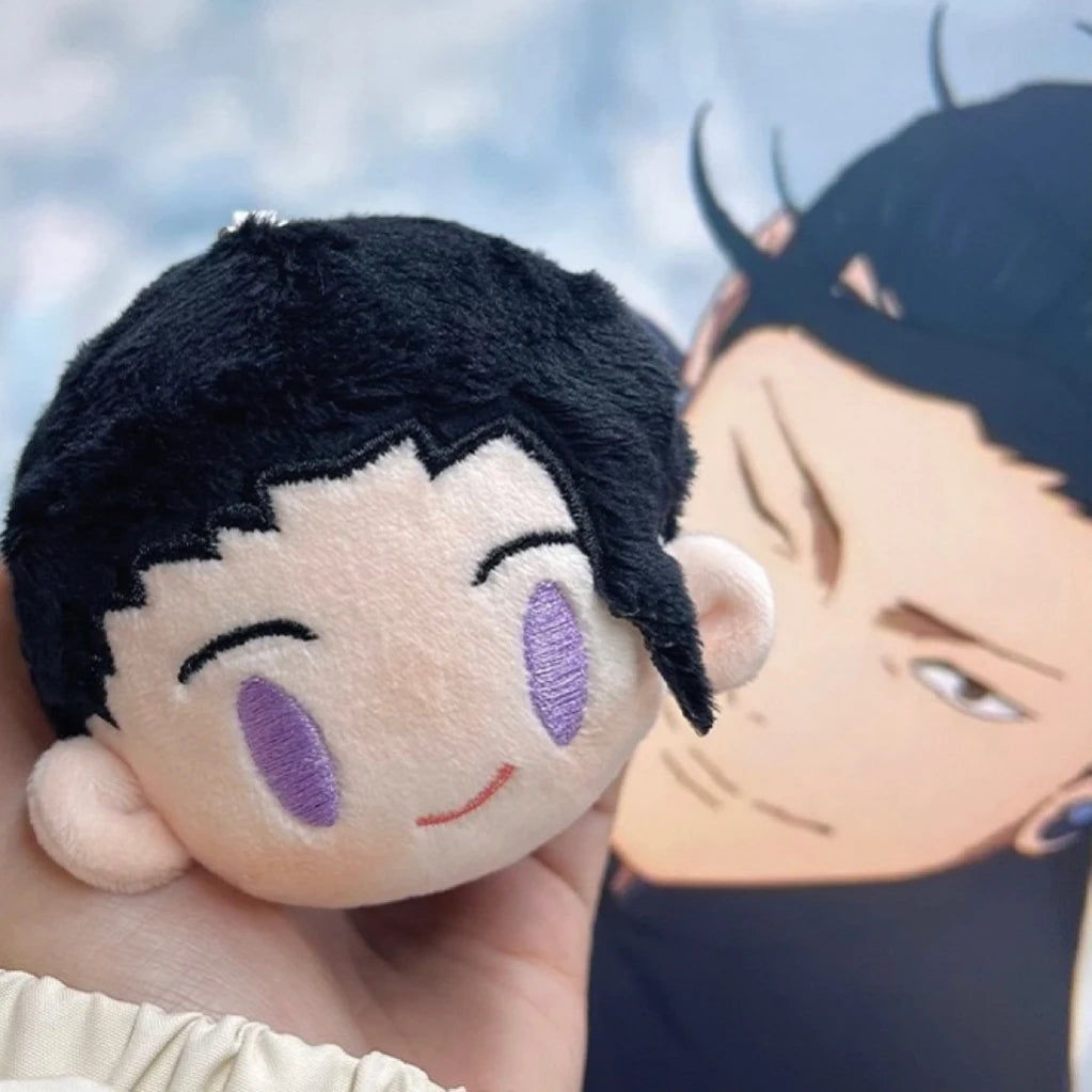 Jujutsu Kaisen Plush Pendan Gojo Satoru Dolls School Bag Pendants Geto Suguru Cute Soft Stuffed For Kid Christmas