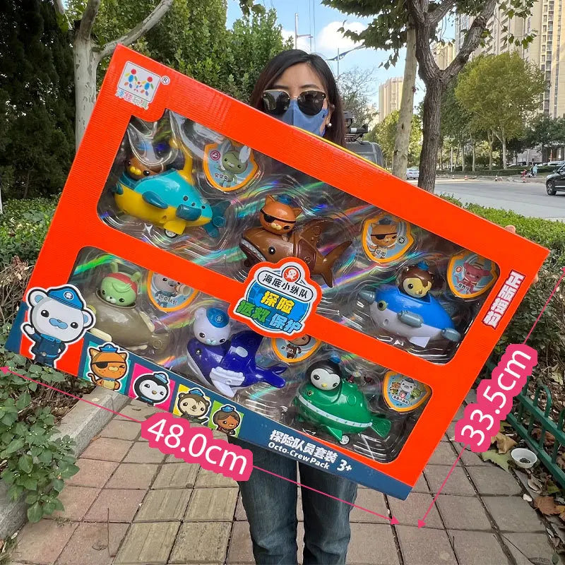 Quality Genuine Octonuts Toy Octopus Burger Deluxe Set Octopus Burger Kids Toy Christmas Gift Oversized Toys