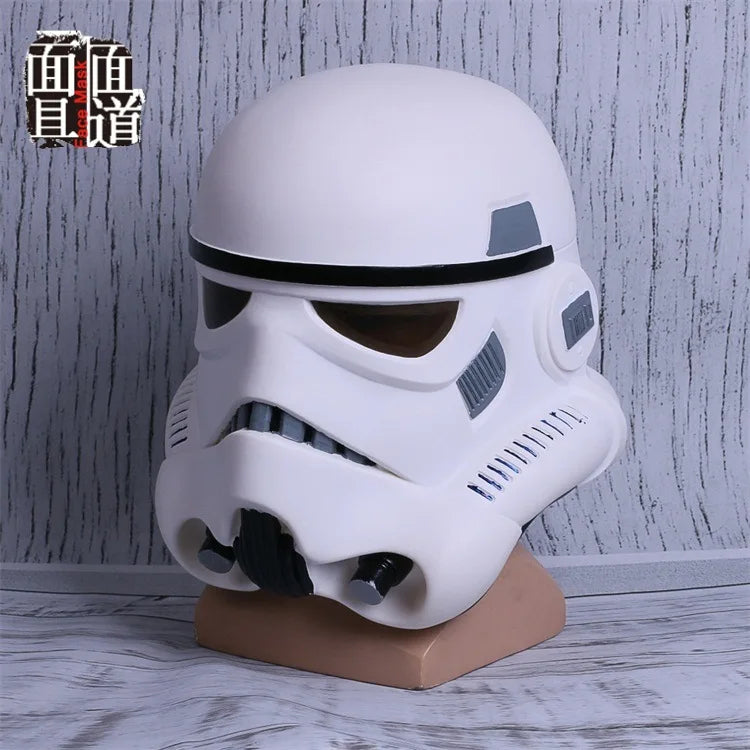 Halloween Live Role Play Props White Soldier Star Wars Helmet Mask The Force Awakens Stormtrooper Battle Helmet Ornament