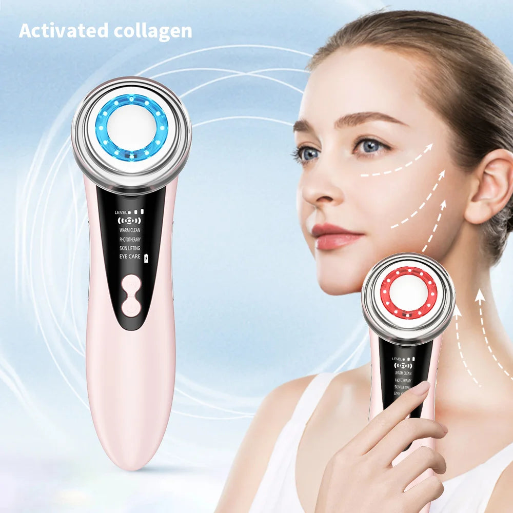 Multifunctional Facial Skin Care Beauty Massager Electric Facial Massage Clean Face Skin Rejuvenation Lifting Tighten Massager