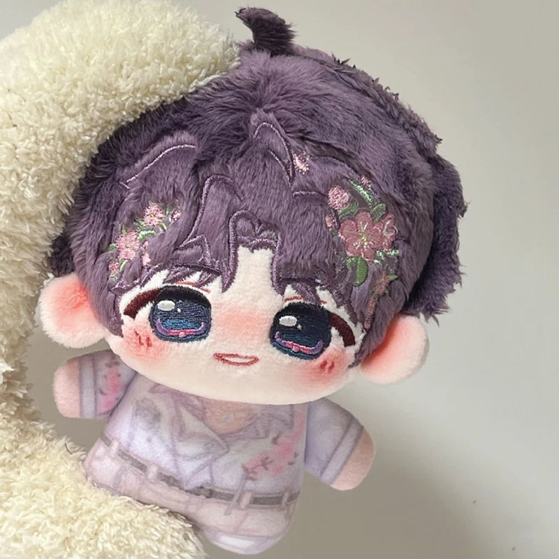 Flower Series Love & Deepspace Plush Keychain Cute Cartoon Hanging Pendant Bag Charm Desk Ornaments Fans Birthday Christmas Gift