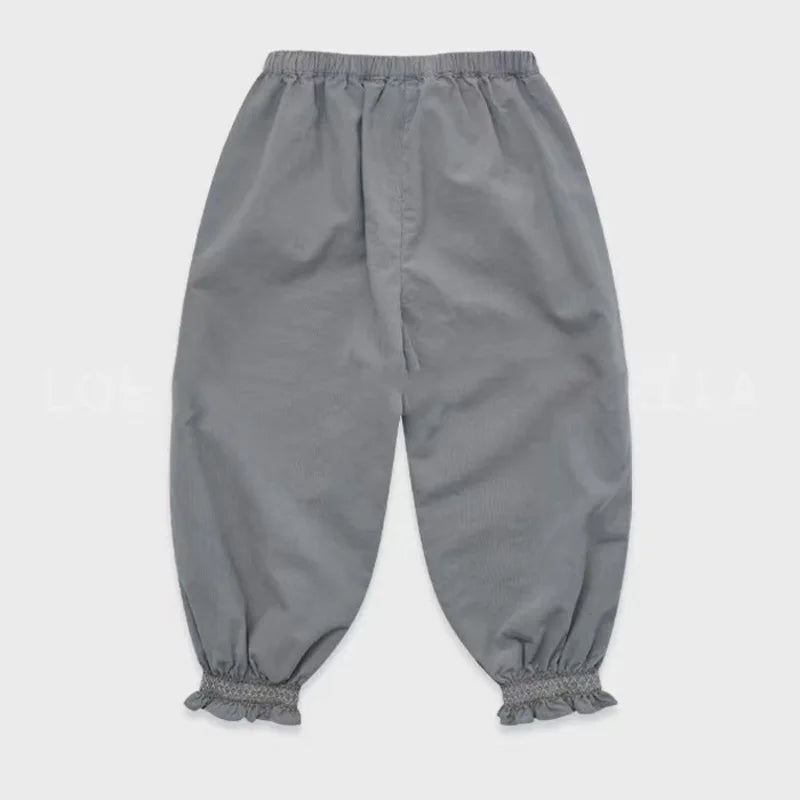 2025 Lou Autumn Girls Blouse and Skirts Set Vintage Kids Sweaters Knitted Cardigan Casual Pant Winter Warm Outwear Coats Suit