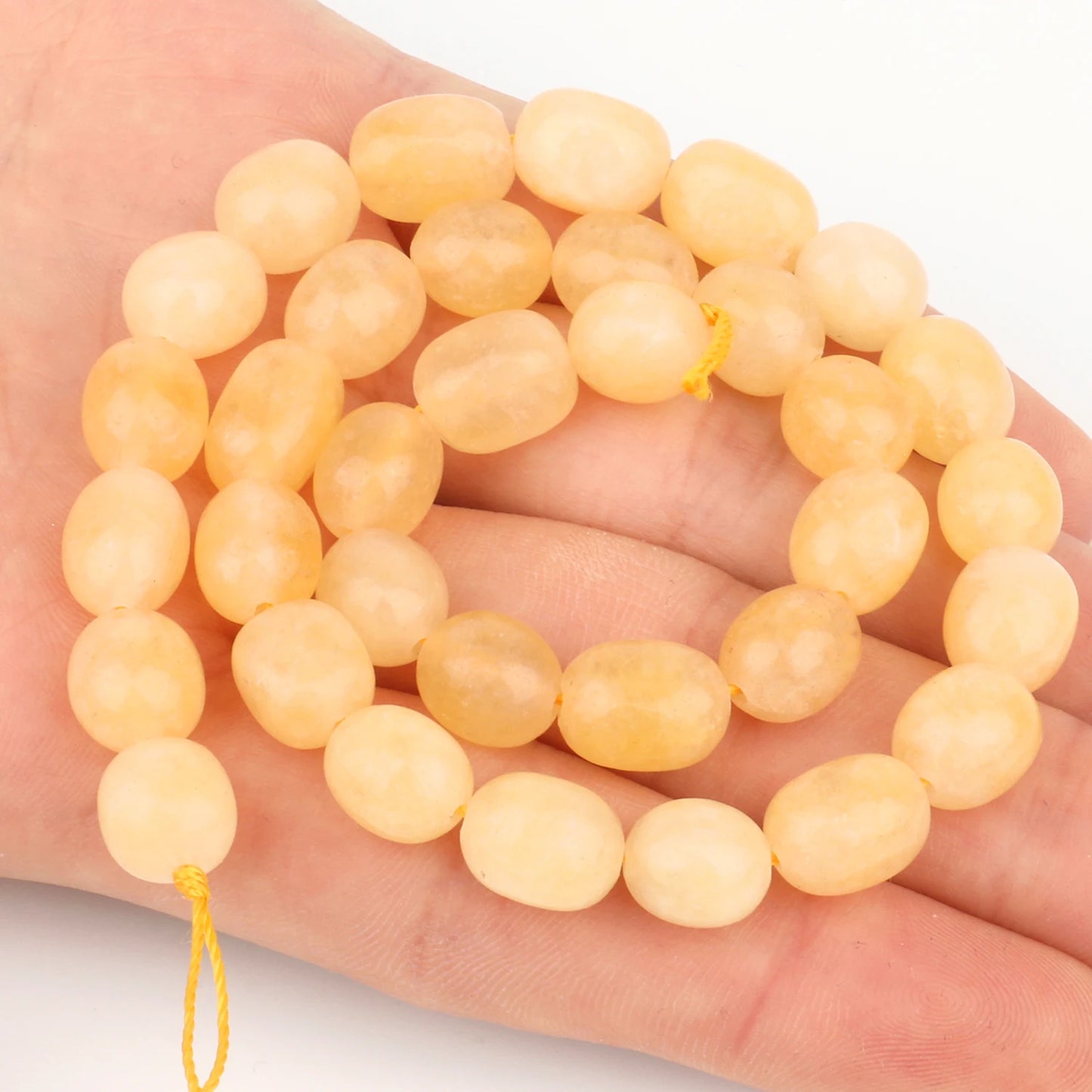 9x11mm Oval Natural Stone Tourmaline Peridot Apatite Bead Smooth Loose Beads for Jewelry Making Supplier DIY Charm Bracelet 15''