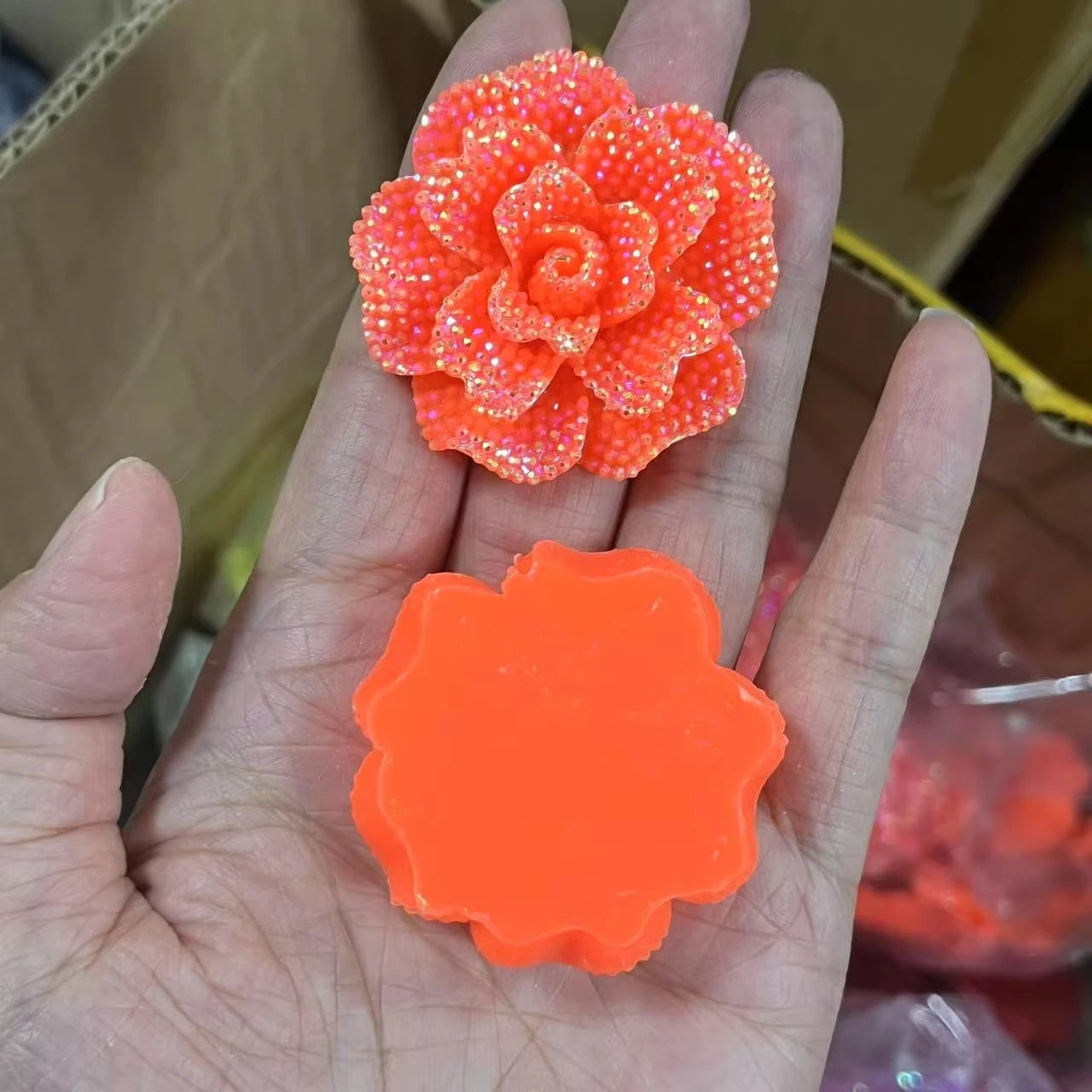 4Pcs Y2K Bling Diamond Metal Purse Presum Bottle Brand Bag Lips BB Key Junk Phone Case Ipadcase Decoration Charms Diy Crafts