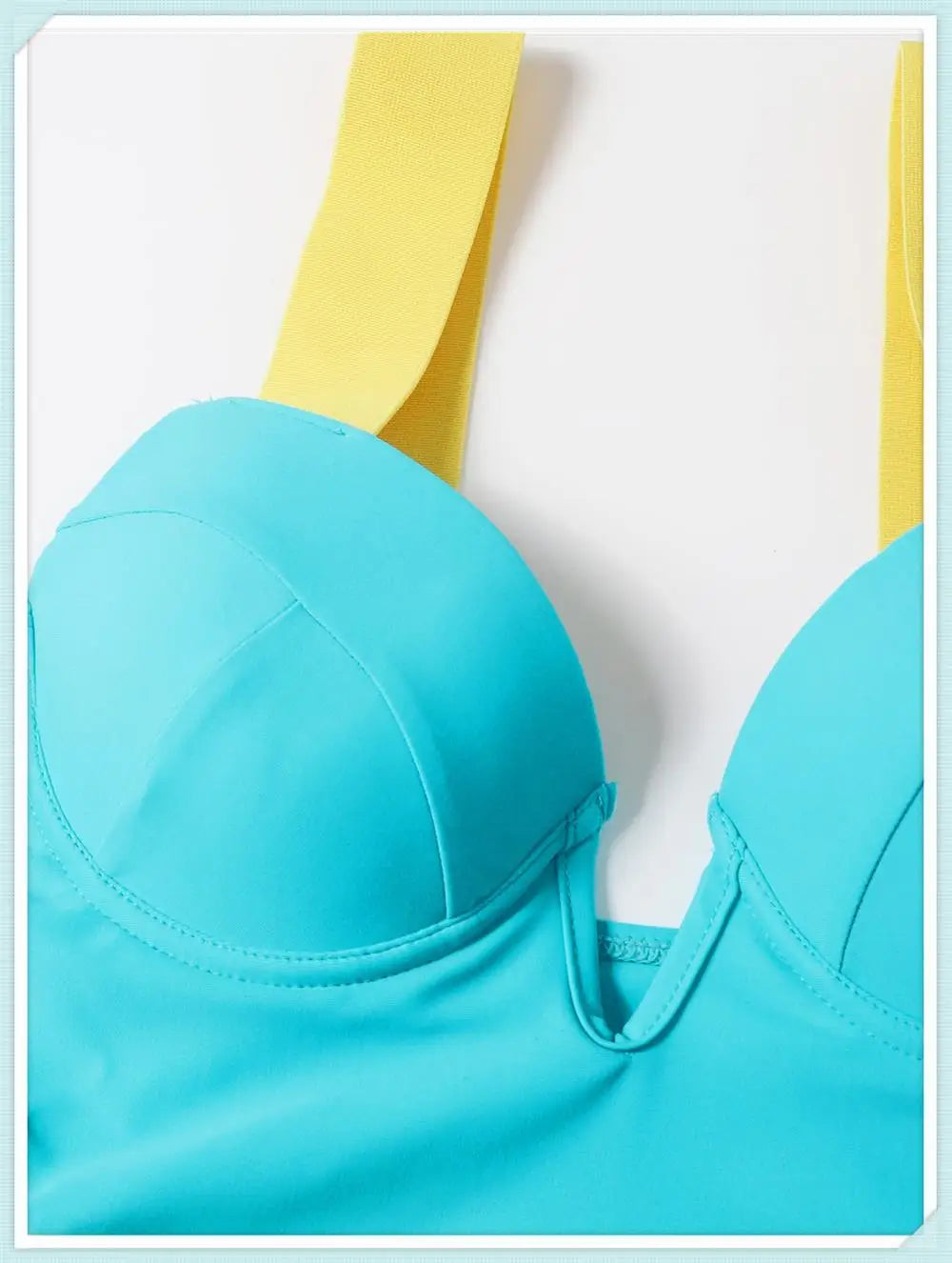 Solid Bandage Bikini Women Push Up Swimsuit Sexy Swimwear Female Brazilian Bathing Swimming Suit Bather Splicing Color Beachwear