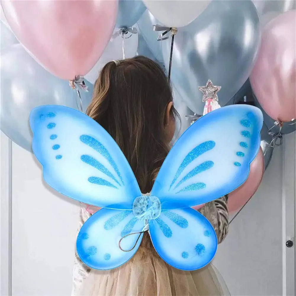 Toddler Dress Up Angel Wings Halloween Costume Accessories Butterfly Fairy Fairy Wings Dress-Up Wings