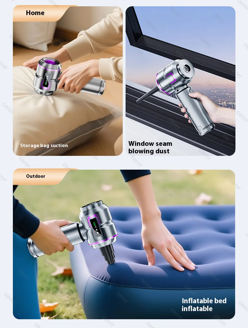 New Car Vacuum Cleaner 998000PA Mini Cordless Powerful for Home Handheld Blower Car Cleaner Portable Car Vacuum Cleaner