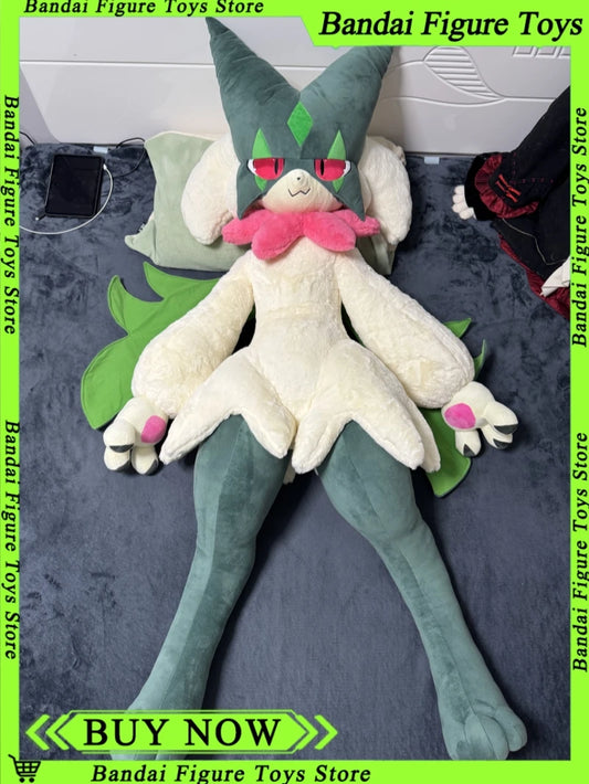 170cm Pokemon Crystal Velvet Version Meowscarada Plush Doll Throw Pillow Room Ded Decor Anime Peripheral Birthday Christmas Gift