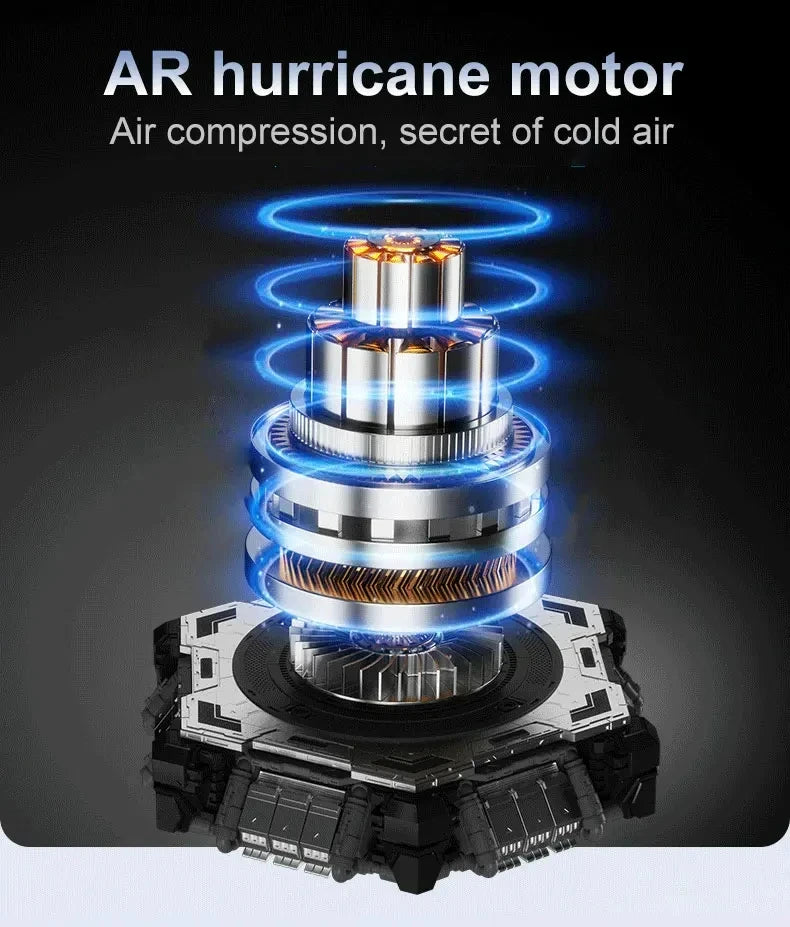 Portable Neck Hanging Fan With Usb Charging Adjustable Bladeless Turbofan Bladeless Student Dormitory Home Outdoor Cooling