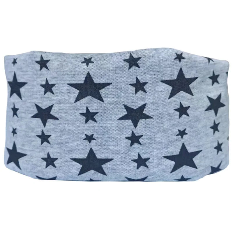 Star Print Cotton Baby Hat Autumn Winter Baby Girls Hat Boys Cap Toddlers Infant Cap Scarf Children Bonnet Hats