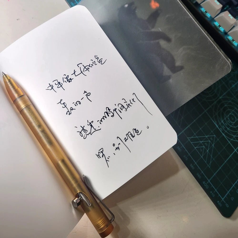 EDC Imported PEI and Titanium Alloy Signature Pen Writing Multi-functional Portable Outdoor Tools