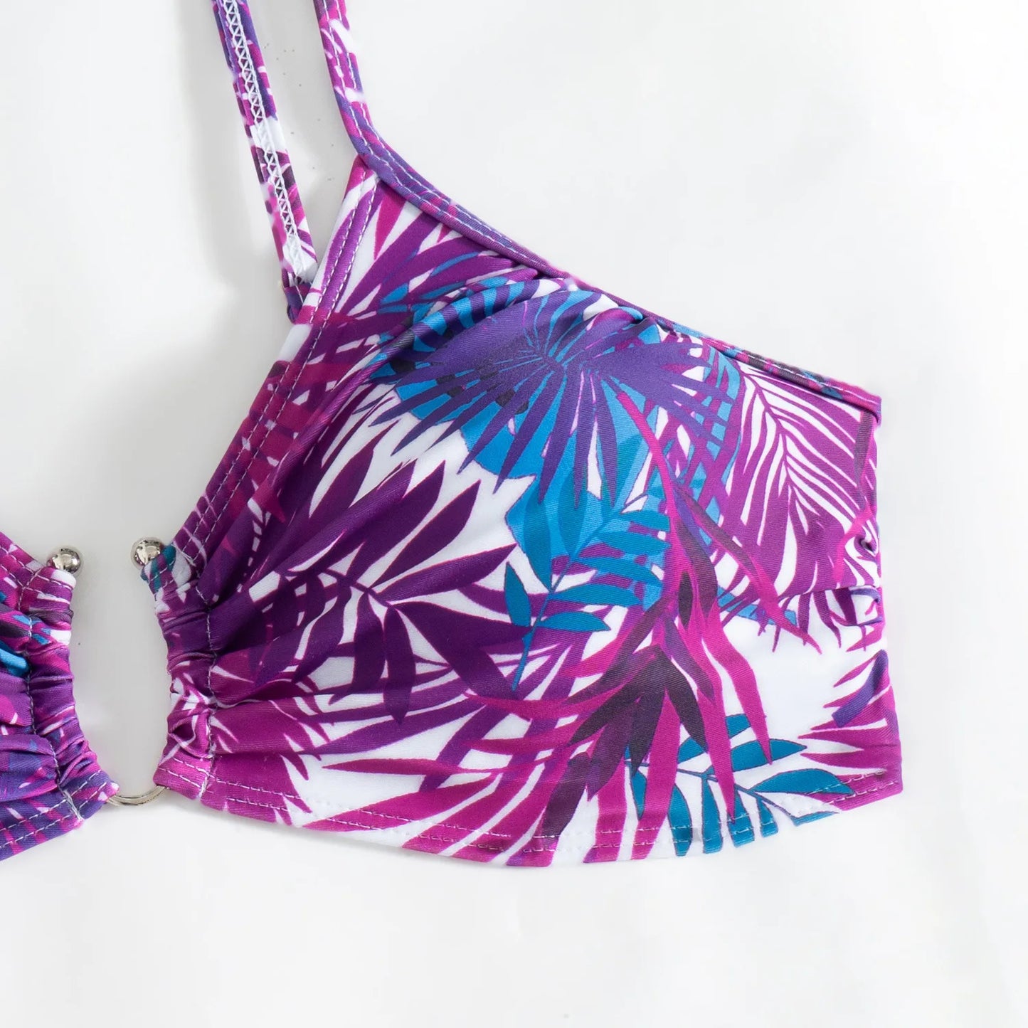 New Sexy Print Bikinis Female Swimsuits Three-Piece Women's Swimwear Beach Swim Wear High Waist Bathing Suits Pool Bather 2025