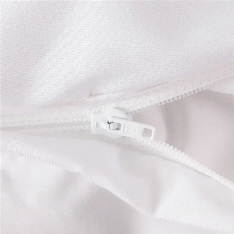 3D Butterfly Flowers Duvet Cover Luxury Home Bedding Set 3 Piece Set with 2 Pillowcases Zipper Family Colleague Christmas Gift