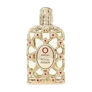 Orientica Luxury Collection Royal Amber for Unisex Eau de Parfum Spray, 5.0 Ounce Long lasting fragrance, Christmas gift