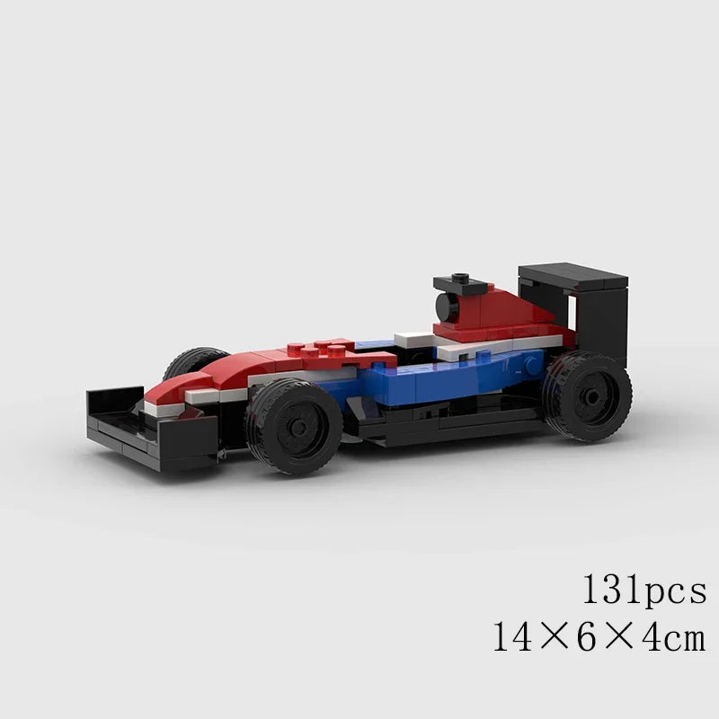 MOC Car Speed R34 488 Pickup R32 Racing Vehicle Model Building Block Super Race brick Christmas Gift City Technical rally sport