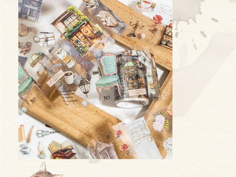 60mm*2m Cute Washi Tape Adhesive Masking Tapes Scrapbooking Decorative PET Tape Stationery Stickers Office School Supplies