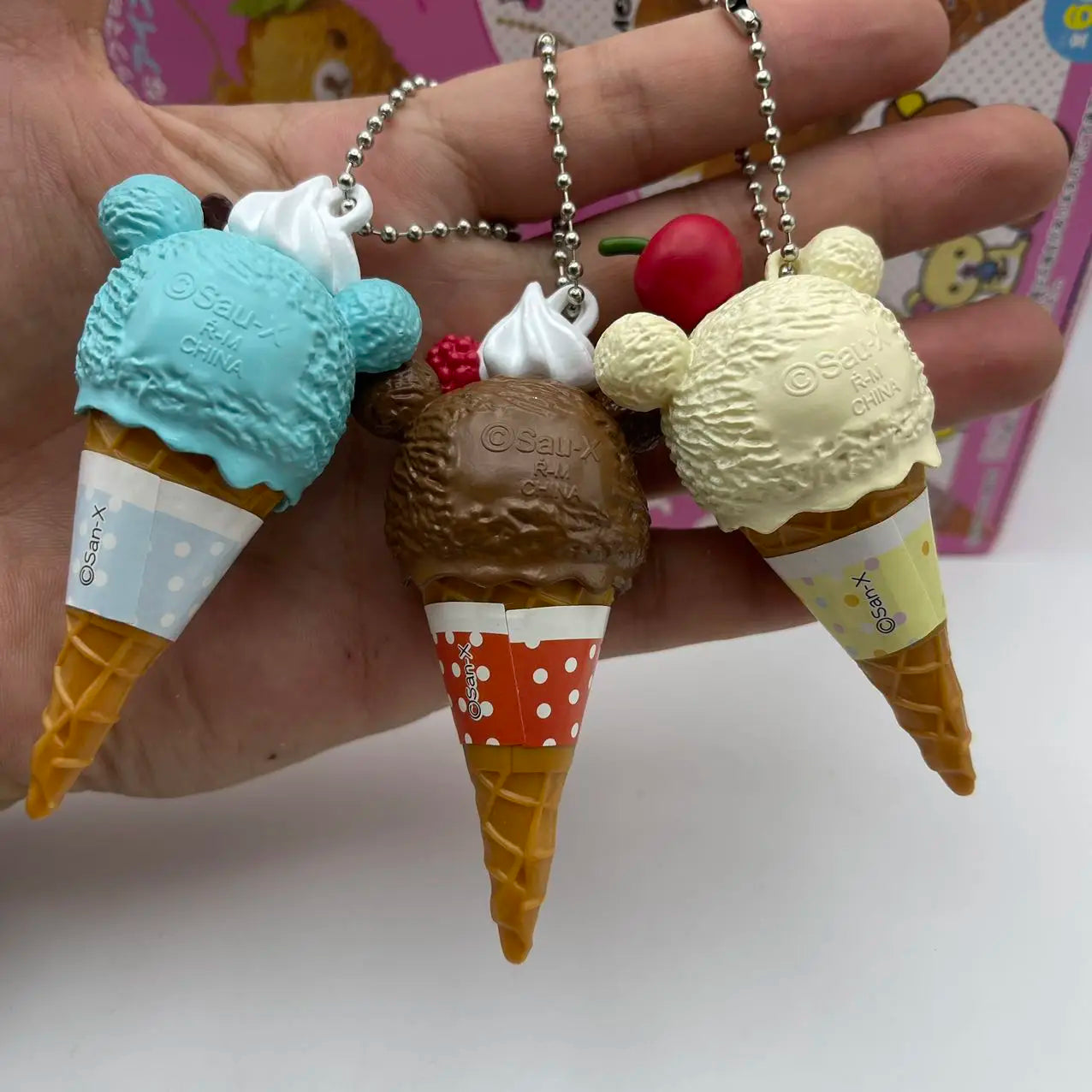 New Rement Easy Bear Ice Cream Ice Cream Blind Box Food Play Diy Cake Gift Pendant Pendant Children'S Birthday Christmas Gift