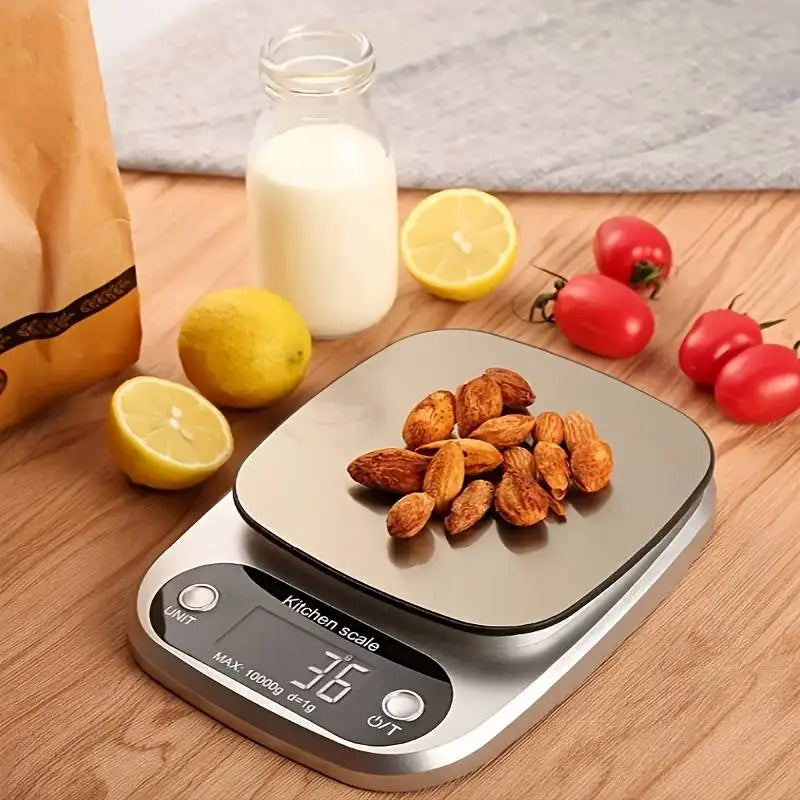 High Precision Kitchen Scale 10kg Electronic Jewelry Food Baking Scale Multifunction Measuring Tool Gram Scale Lcd Display