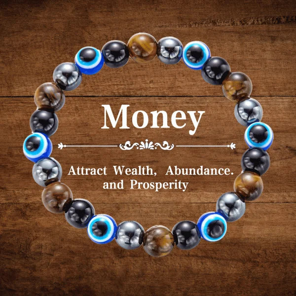 Attract Wealth Good Luck Fashion 8mm Natural Stone Beaded Bracelet for Women Bracelet Jewelry Colorful Party Gift