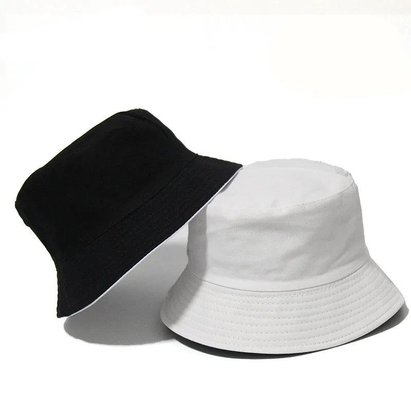 Unisex Summer Foldable Bucket Hat Women Sunscreen Cotton Outdoor Fishing Hunting SunCap Men Basin Chapeau UV Prevent HipHop Hats