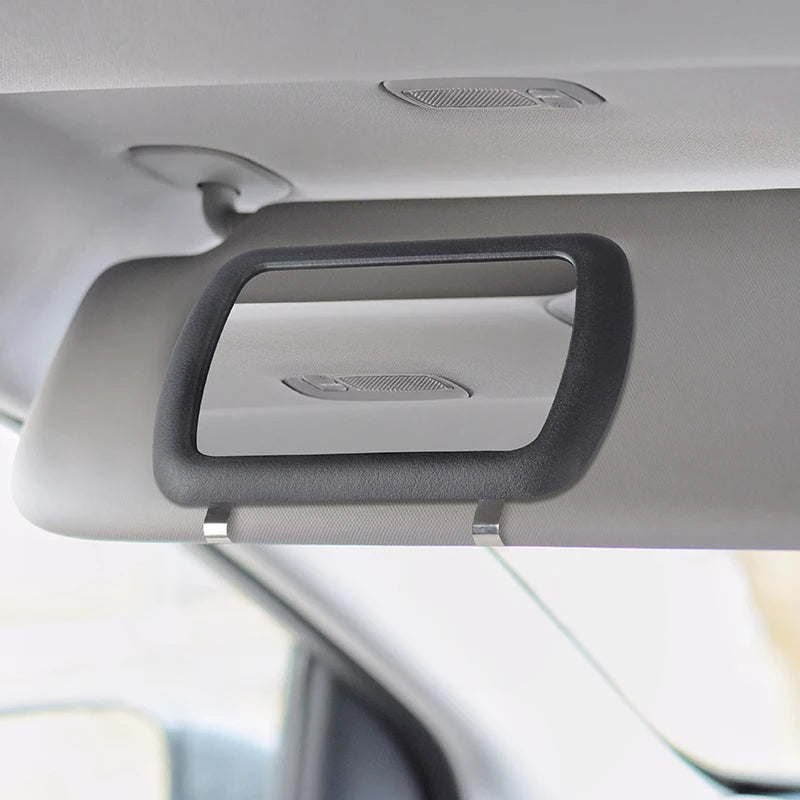Universal HD Mirror Car Make Up Mirror Automobile Sun Visor Plate Car Interior Cosmetic Mirror RearMirror Car Interior Accessory