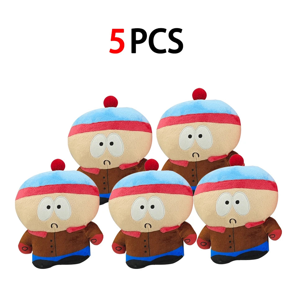 Anime South North Park  Cartoon Plush Toy Stan Marsh Eric Theodore Cartman Butters Stork Doll Children's Birthday Christmas Gift