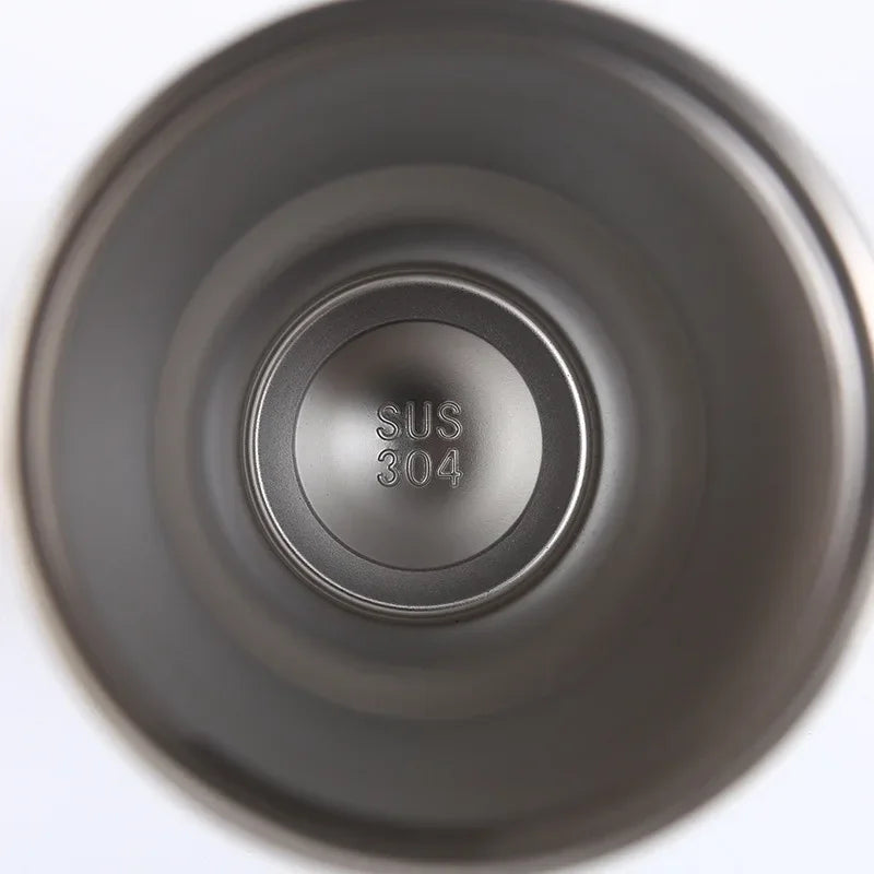 Stainless Steel Thermos Cup with Straw, Portable Car Cup, Travel Sports Water Bottle, Handle Cover, Coffee Vacuum Flask, 30oz