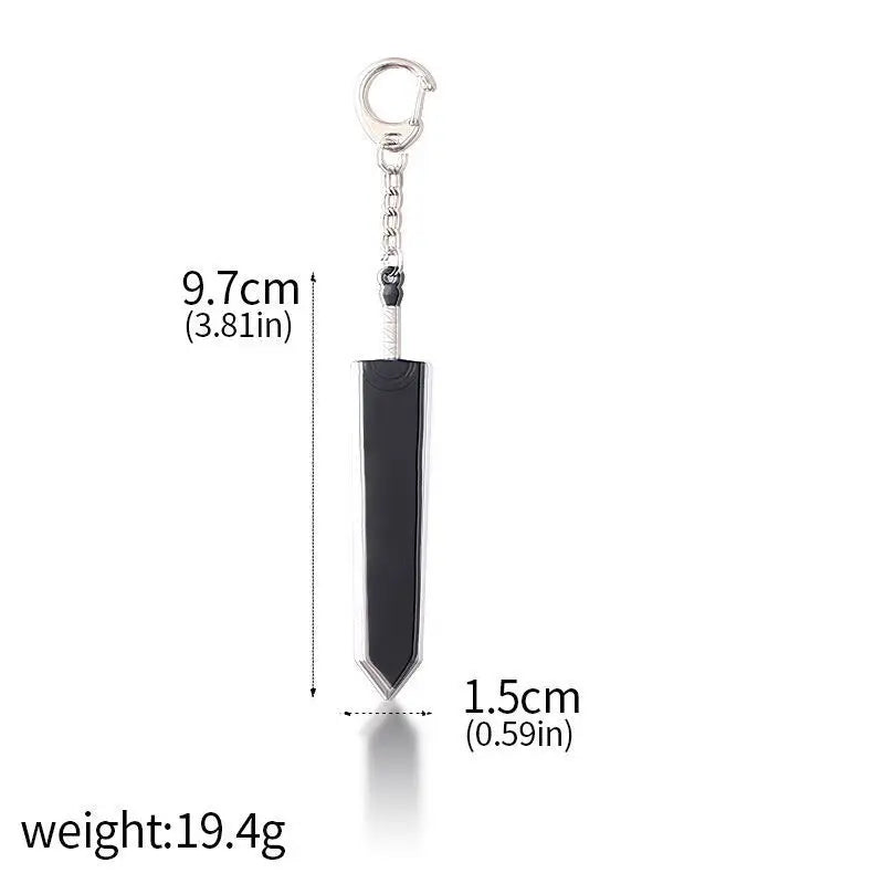 Cartoon Keychain Guts Helmet Key Chain Keyring Fashion Keychains for Men Women Anime Accessories Car Key Ring Pendant llaveros