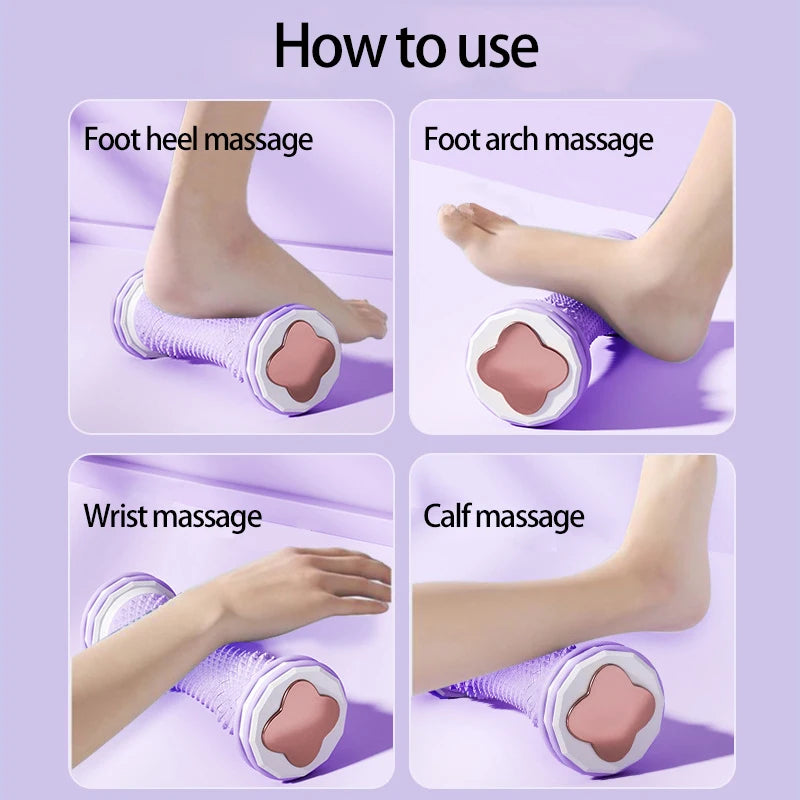 1PC Foot Massage Roller, Calf Muscle Relaxation Roller, Decompression Yoga Shaft, Calf And Waist Massage Tool
