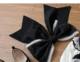 Super Fairy Lolita Dress Set New Spring and Autumn Sweet Girl Women's Flower Lace Bow Shirt Princess Jsk Suspender Dress