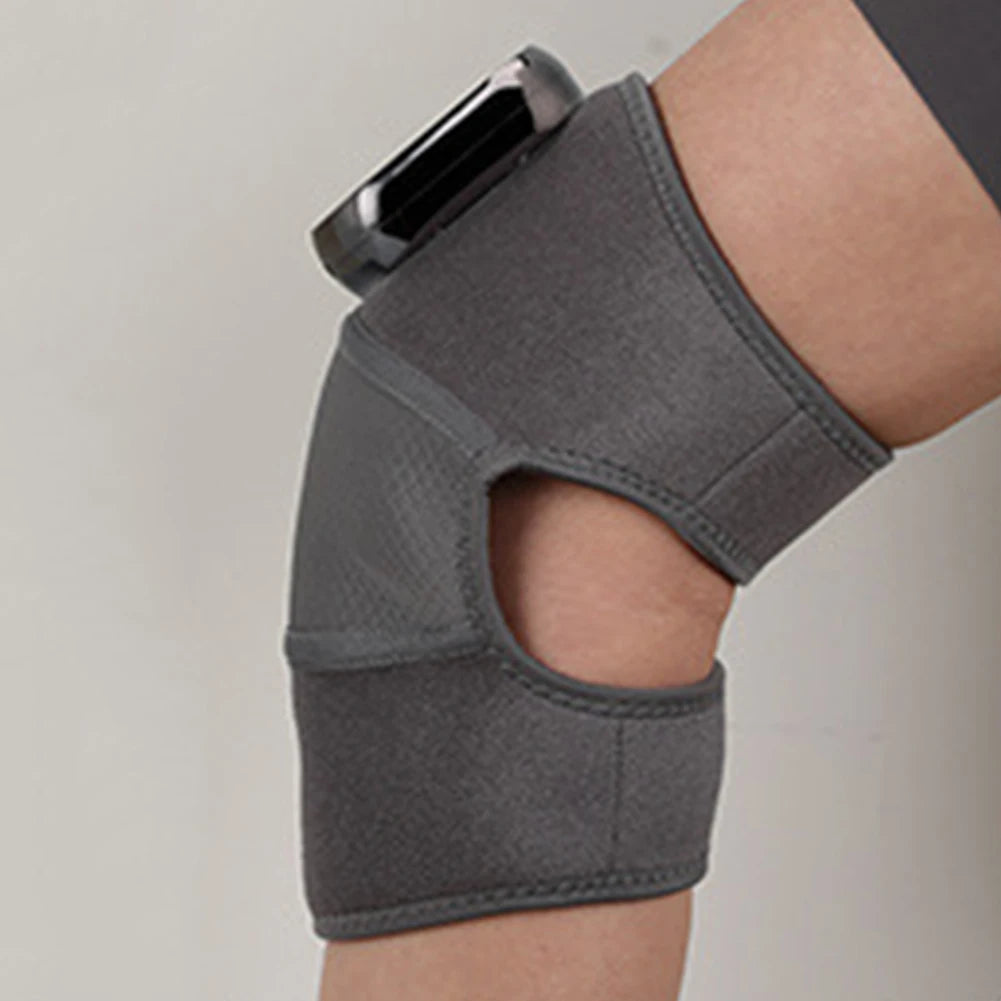 Cordless Heated Ankle Wrap Foot Massager with 3 Vibration Mode 5 Heat Level Foot Revive Massager for Achilles Tendinitis