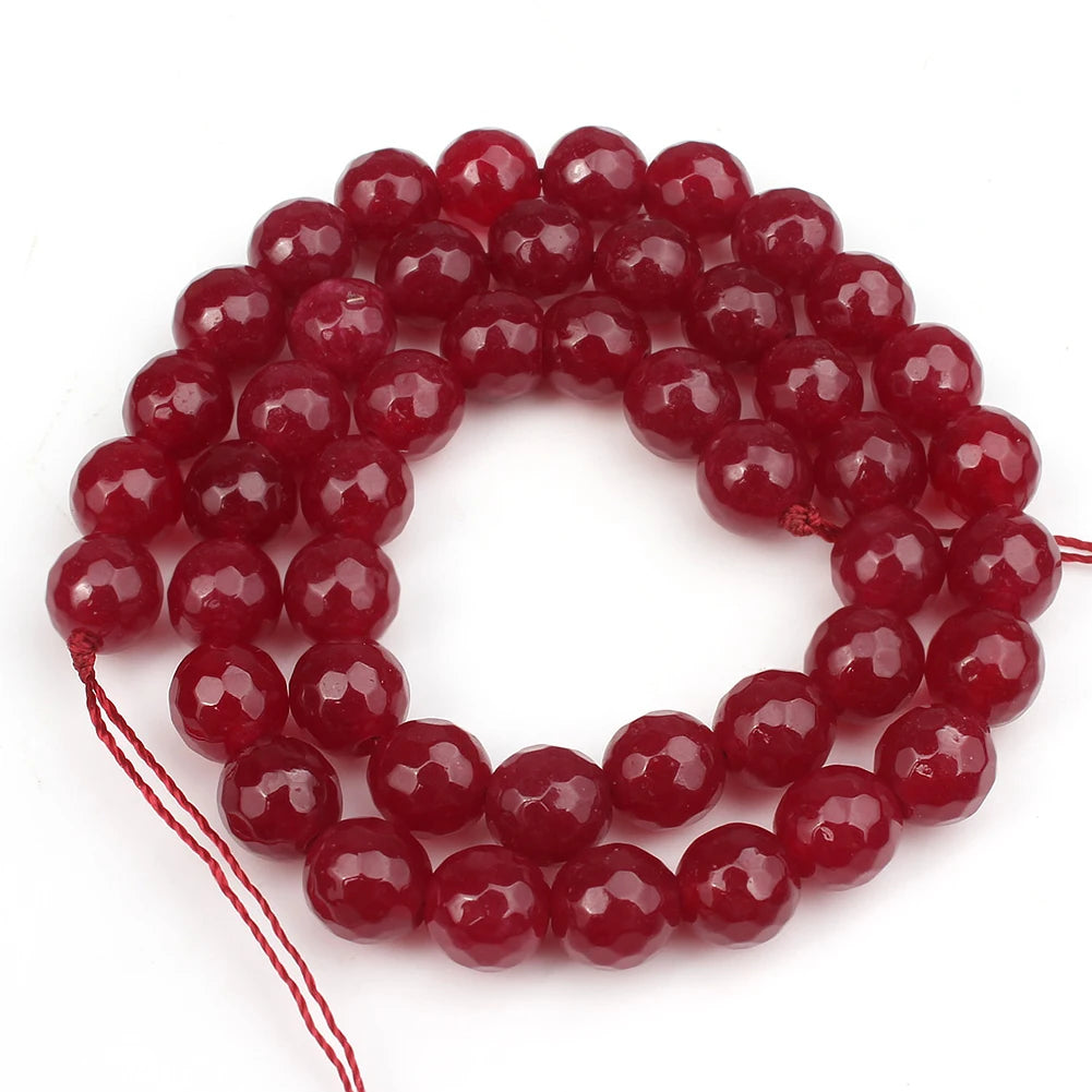 4/6/8/10mm High Qulity Tourmaline Beads Natural Stone Round Colorful Loose Beads for Jewelry Making Supplier Bracelets Accessory