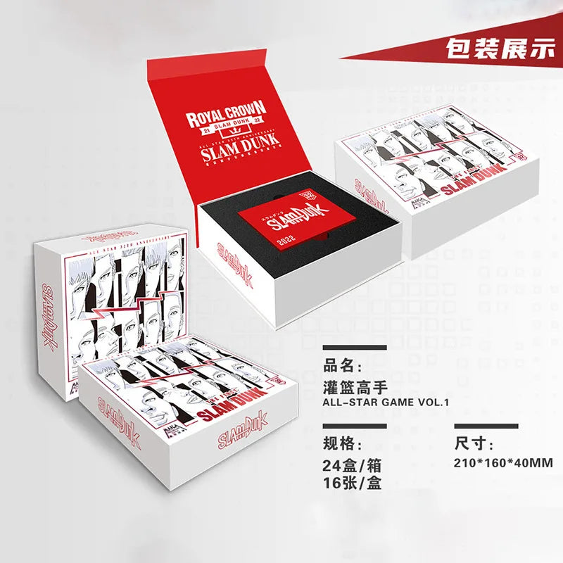 Slam Dunk Card Flash SSP BR PTR Rare Card Hot Stamping Card Anime Sakuragi Flower Road Rukawa Kaede ZR Christmas Gift