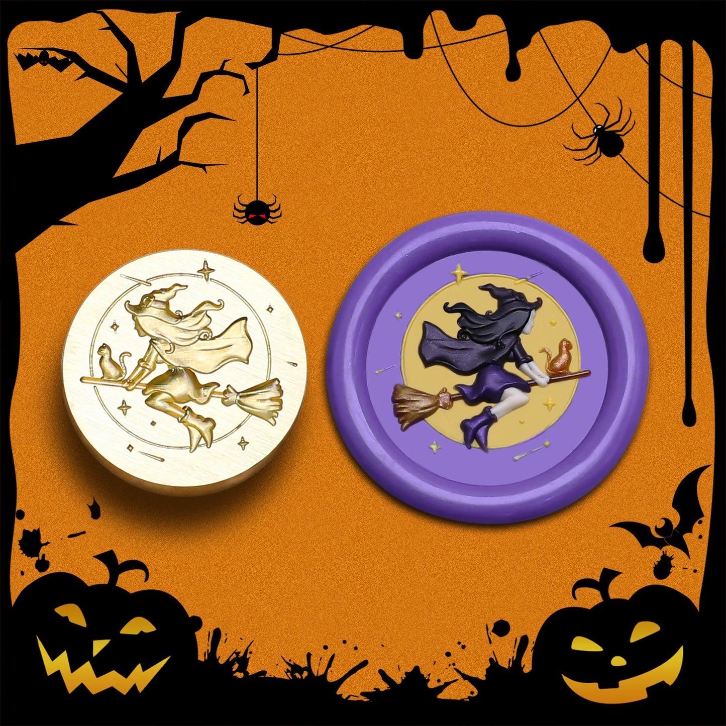 Wax Seal Stamp Halloween A Copper Head For Christmas Gift DIY Scrapbooking & Stamping Cards Envelopes Card Making Supplies