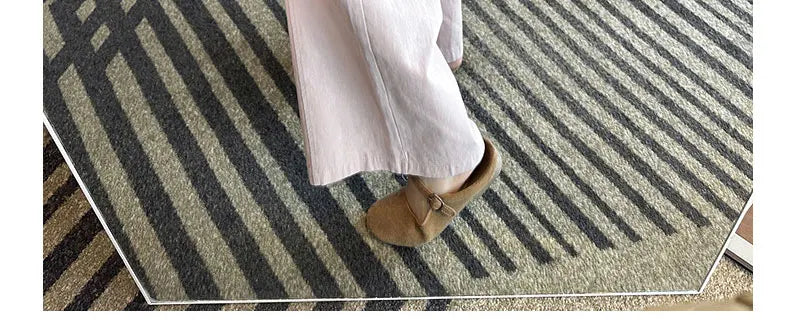 Summer Pregnant Woman Washed Cotton Trousers High Waist Ankle-length Plus Size Maternity Casual Pants Wide Legs Pregnancy Pants