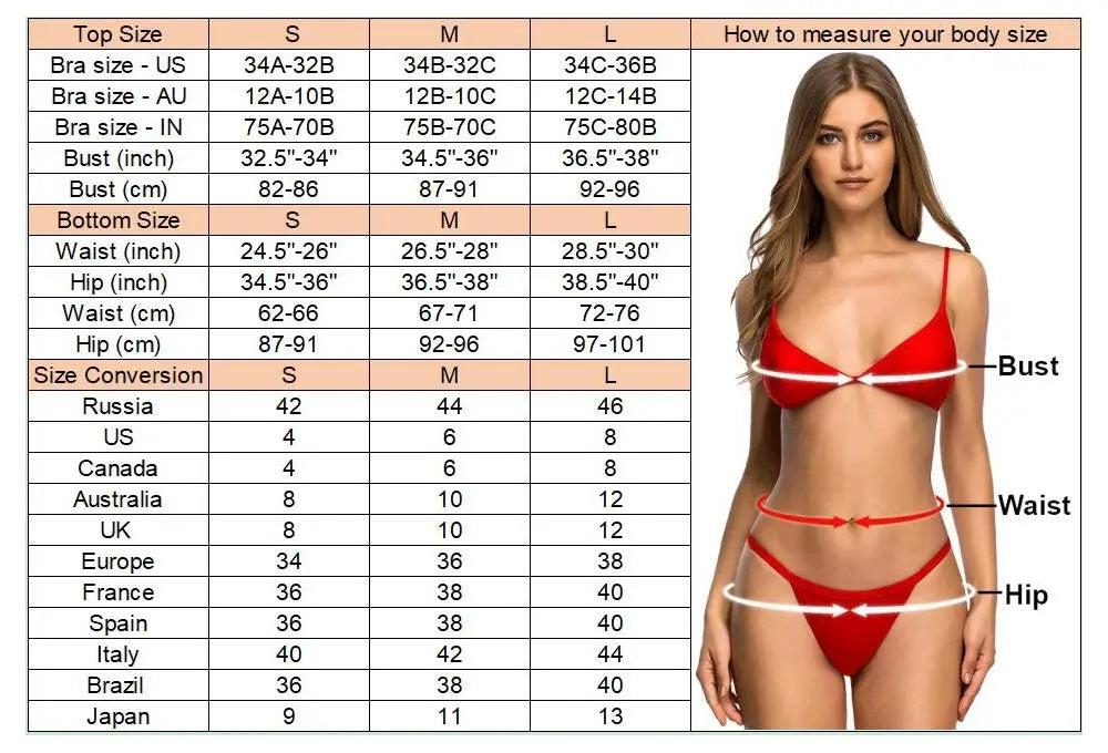 Shiny Metal Ring Halter Mini Thong Bikini Women Swimwear Female Swimsuit Two-pieces Bikini set Bather Bathing Suit Swim V6438