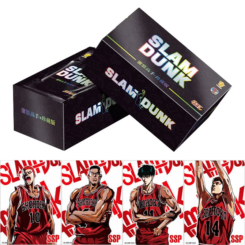Slam Dunk Card Flash SSP BR PTR Rare Card Hot Stamping Card Anime Sakuragi Flower Road Rukawa Kaede ZR Christmas Gift