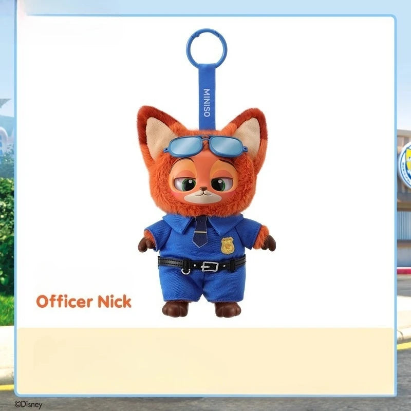 Halloween New Crazy Zootopia Vinyl Series Blind Box Cute Cartoon Character Vinyl Plush Bag Pendant Toy Doll Mystery Box Gift