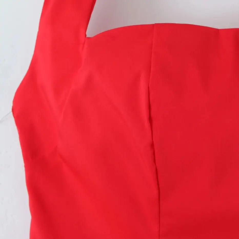 Sexy Bow Halter Slash Collar Lacing Up Bandage Back Sling Mini Dress Women Low Waist Ball Gown Pleated BUD Dresses Femme Robe