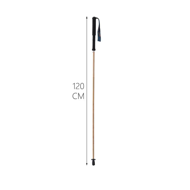 110g Ultra Light Weight Trekking Poles Folding Hiking Sticks Portable Carbon Fiber Collapsible Nordic Walking Cane Sticks Bags