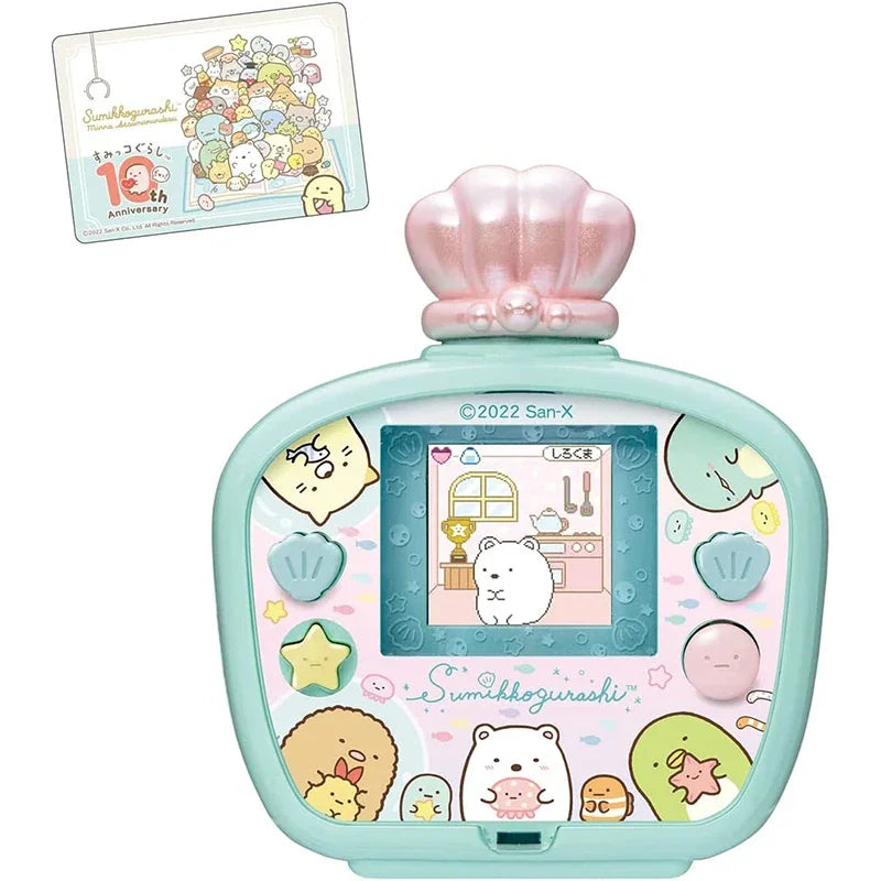 Tomy Original Tamagotchi Electronic Pet Sumikkogurashi Color Screen Virtual Game Console Nostalgic Toy For Christmas Gift