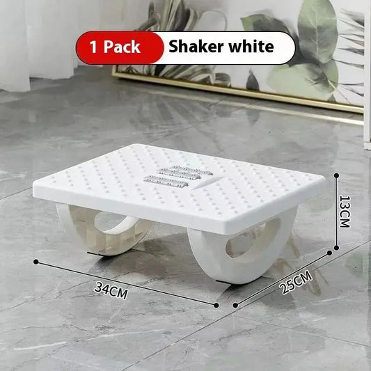 Portability Foot Rest Under Desk Footrest Ergonomic Foot Stool With Massage Rollers Foot Rest Foot Massage Footstool Shake