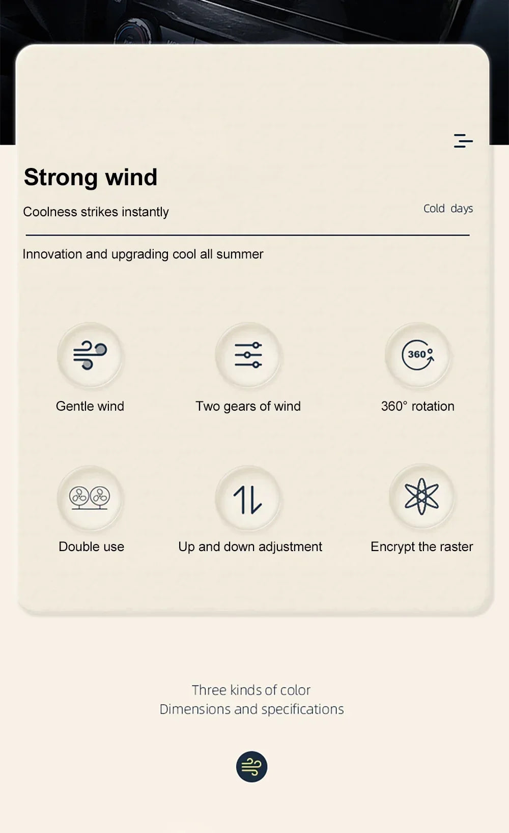 Car 5V 12V 24V Fan Cooling Car Fan Dual Head Usb Car Fan 2 Speeds Adjustable Auto Cooler Air Fan Car Accessories Wind Regulation