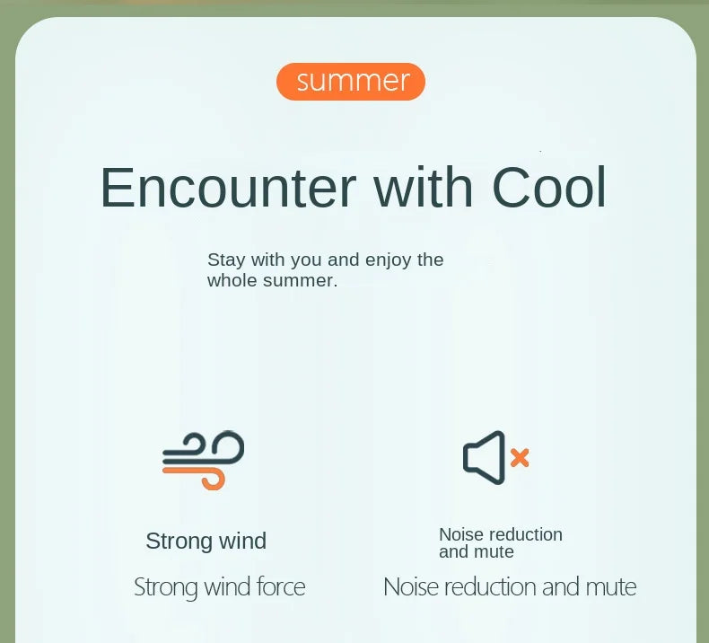 Cooling Electric Fan 3 Wind Speed Portable Pocket Fan For Travel Indoor Outdoor Usb Desktop Rechargeable Handheld Fan with Hook