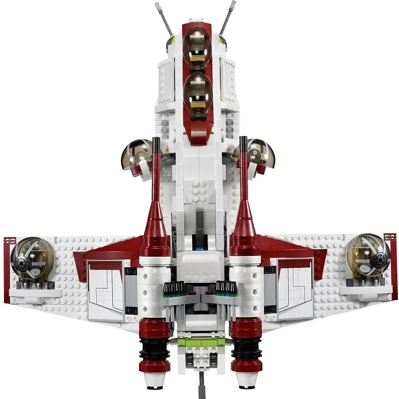 1175pcs Republic Dropship Gunship Building Blocks Set Compatible with 05041 Bricks Toy Kit for Kids Christmas Gift