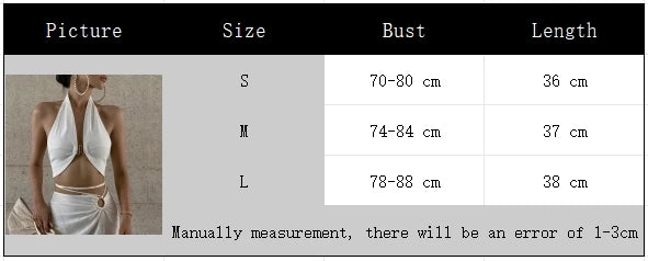 FZCSPEED Women's Sexy Halterneck Top Strapless Open Back Crop Top Slim Fit Elegant Crop Top